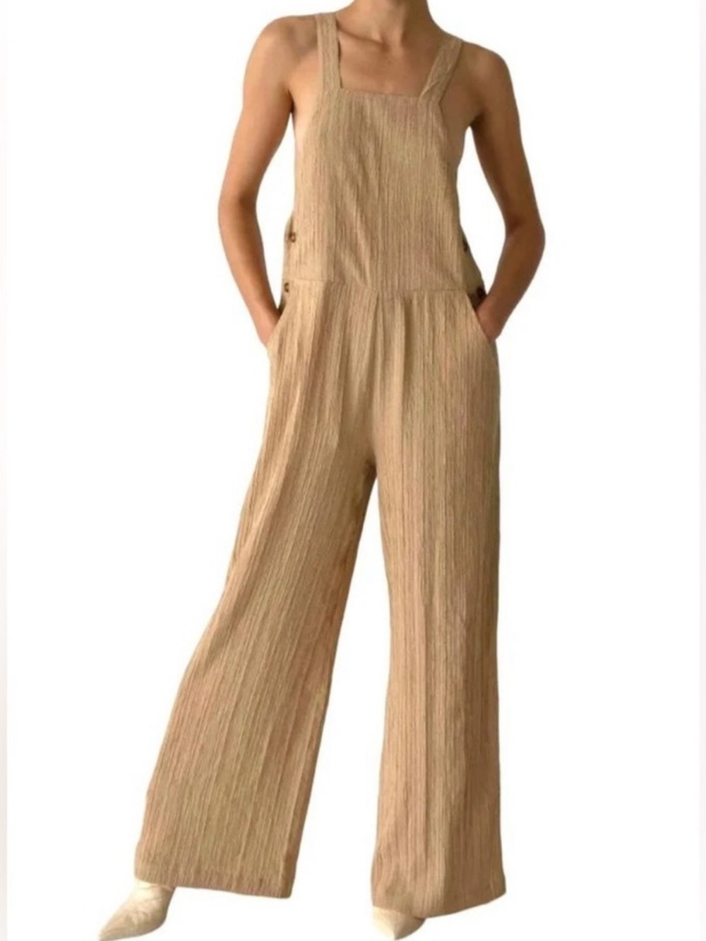 The Range Ripple Gauze Overall. Size S Women 
#377